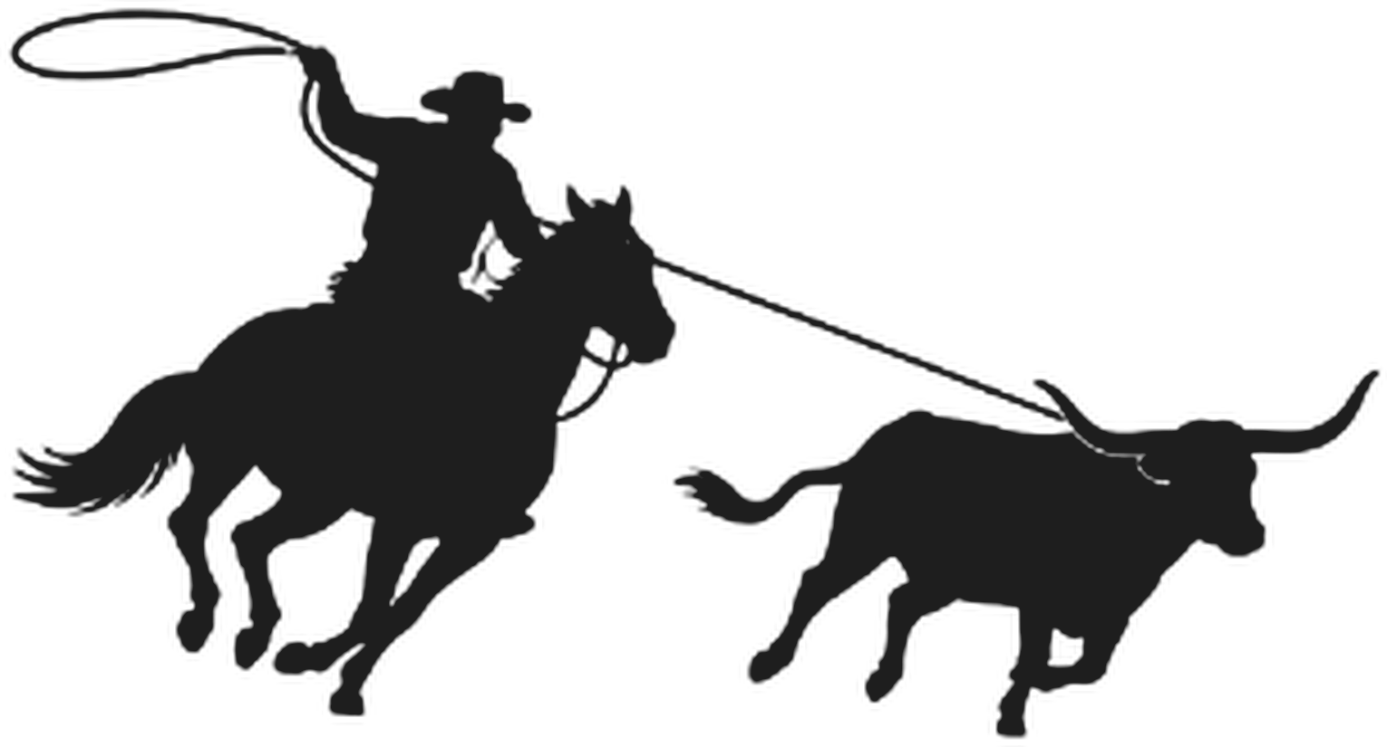 Silhouette of a cowboy on horseback roping a longhorn steer — The AI Cowboy rounding up the week's AI news